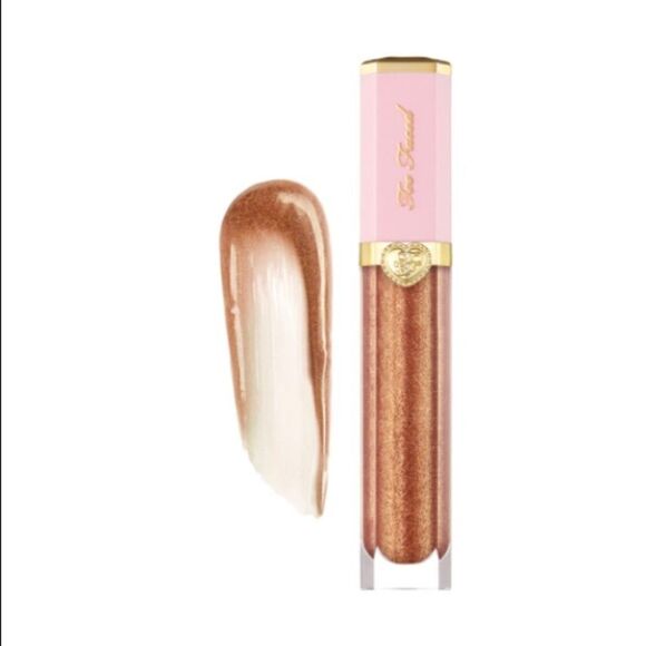 Too Faced Rich&Dazzling Sparkle Gloss PrettyPenny - Picture 1 of 7